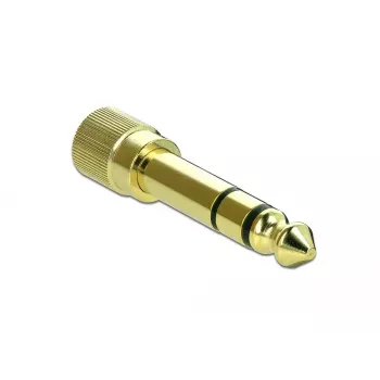Adaptér DeLOCK 66390 3,5 mm na 6,35 mm zlatý
