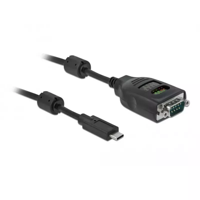 USB Type-C na sériový DB9 adaptér DeLOCK 90414