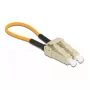 Optické vlákno Loopback adaptér DeLOCK 86930 LC OM2 multimode béžový