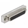 Loopback adaptér DeLOCK RS-232/422/485 DB25 samica