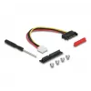 DeLOCK M.2 Key A+E na PCIe x4 NVMe adaptér zahnutý s 20 cm káblom