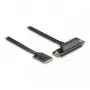 DeLOCK M.2 Key A+E na PCIe x4 NVMe adaptér zahnutý s 20 cm káblom