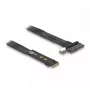 DeLOCK M.2 Key M na U.2 SFF-8639 NVMe adaptér s 20 cm káblom