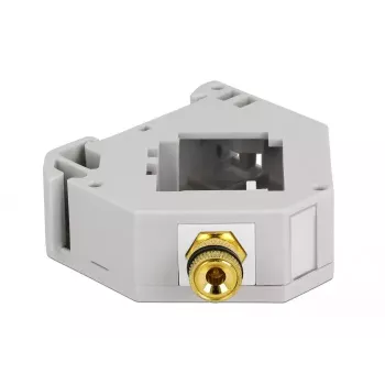 Keystone modul DELOCK 87162 — svorka na svorku, sivá/biela, 60,1 × 59,4 × 21,6 mm