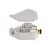 Keystone modul DELOCK 87162 — svorka na svorku, sivá/biela, 60,1 × 59,4 × 21,6 mm
