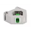 Keystone modul DELOCK 87165 — SC na SC adaptér, zelený/sivý/biely, 60,1×59,4×21,6 mm