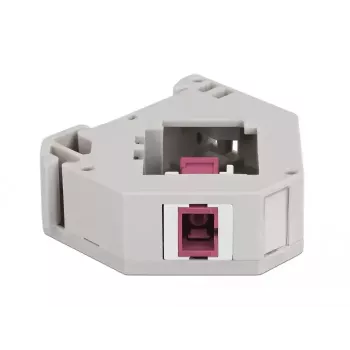 Delock 87182 Modul Keystone na DIN lištu adaptér SC Simplex, fialový