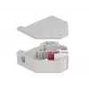 Delock 87182 Modul Keystone na DIN lištu adaptér SC Simplex, fialový