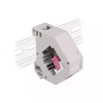 Delock 87182 Modul Keystone na DIN lištu adaptér SC Simplex, fialový