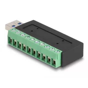 DeLOCK USB 3.2 Gen 1 Type-A samec na svorkovnicový adaptér 5 Gbit/s 5V 1A