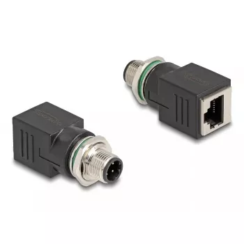 DeLOCK 60061 káblový gender changer M12 RJ-45 čierny
