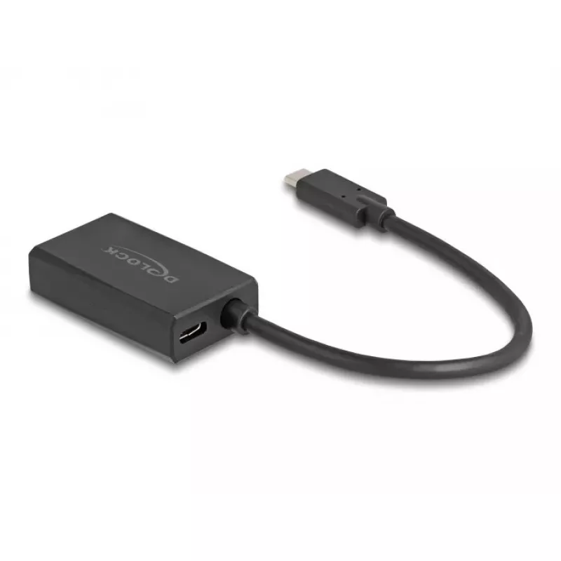 DeLOCK Adaptér HDMI konektor samica na USB Type-C konektor samec 4K PD 100W