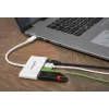Manhattan 163552 rozbočovač USB 3.0, 4 porty (3x USB-A, 1x USB-C), s portom USB-C Power Delivery