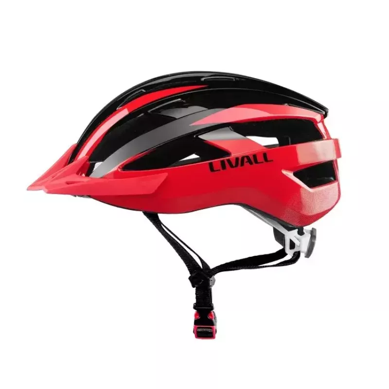 Livall MT1 Neo MTB Bluetooth cyklistická prilba, 58-62 cm, LED/SOS/Intercom, červená (MT1NEO-L-RED)