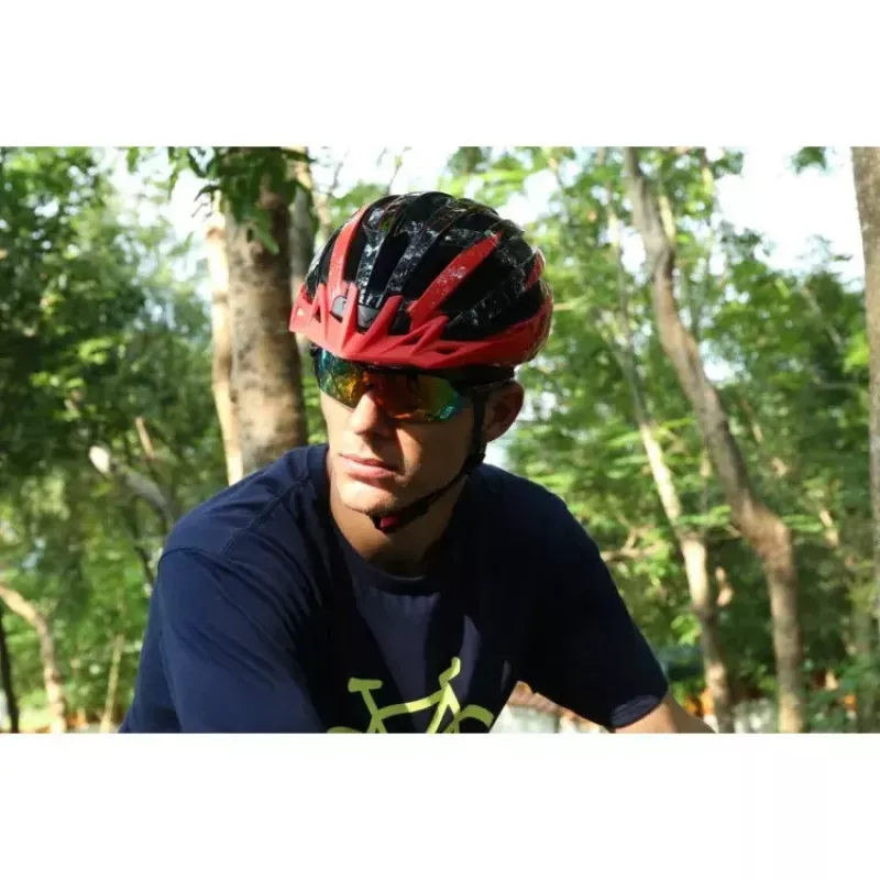 Livall MT1 Neo MTB Bluetooth cyklistická prilba, 58-62 cm, LED/SOS/Intercom, červená (MT1NEO-L-RED)