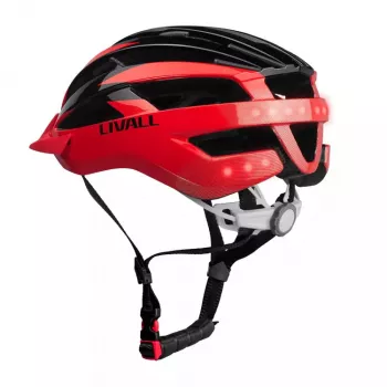 Livall MT1 Neo MTB Bluetooth cyklistická prilba, 58-62 cm, LED/SOS/Intercom, červená (MT1NEO-L-RED)