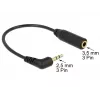 Audio kábel DeLOCK 0,175 m 2,5 mm/3,5 mm