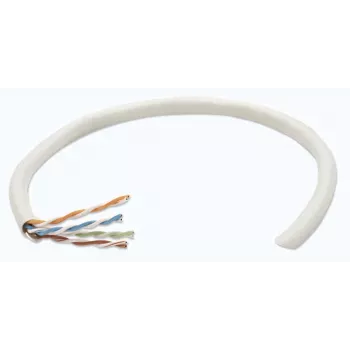 Intellinet sieťový kábel Cat5e, 24 AWG, plný drôt, 305 m, sivá, meď, U/UTP, box