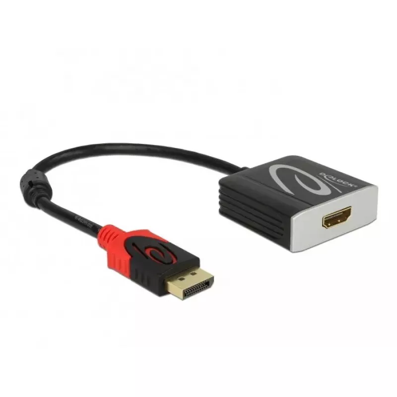Aktívny adaptér DisplayPort 1.4 na HDMI DeLOCK 65207