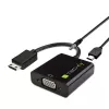 Techly konvertor HDMI Mini C na VGA IDATA HDMI-VGA4, VGA (D-Sub), HDMI Type-C (Mini), konektor samec, konektor samica, 1920 x 1080 pixelov, 1080p, 720p, 480p