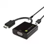 Techly konvertor HDMI Mini C na VGA IDATA HDMI-VGA4, VGA (D-Sub), HDMI Type-C (Mini), konektor samec, konektor samica, 1920 x 1080 pixelov, 1080p, 720p, 480p