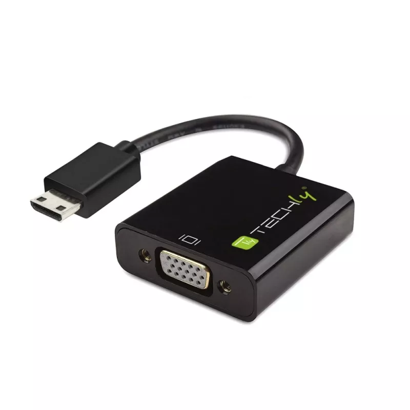 Techly IDATA HDMI-VGA4 adaptér z Mini HDMI (typ C) na VGA, samec/samica