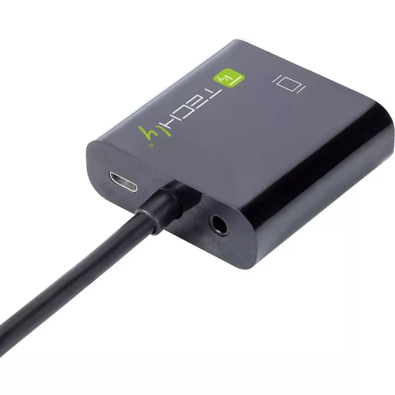Techly IDATA HDMI-VGA4 adaptér z Mini HDMI (typ C) na VGA, samec/samica