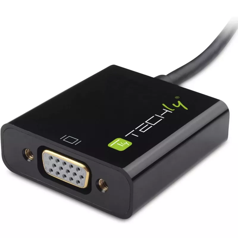 Techly IDATA HDMI-VGA4 adaptér z Mini HDMI (typ C) na VGA, samec/samica