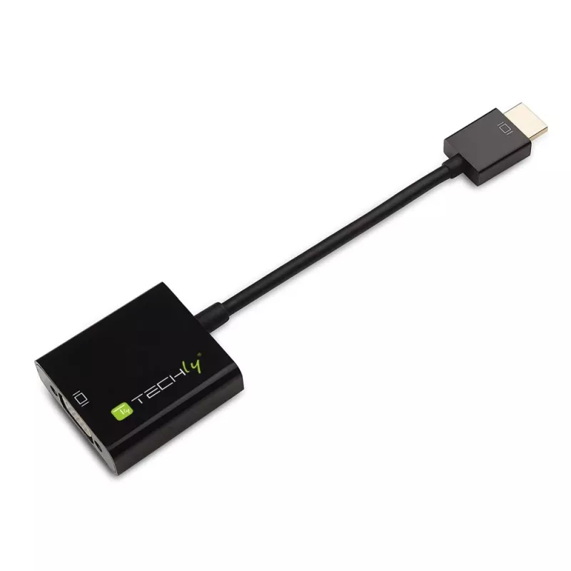 Techly IDATA HDMI-VGA4 adaptér z Mini HDMI (typ C) na VGA, samec/samica