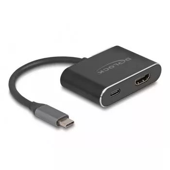 DeLOCK adaptér USB Type-C na HDMI 8K HDR Power Delivery 100W