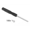 DeLOCK 66816 montážna sada pre adaptéry optických vlákien (SC, LC, ST), 100 ks