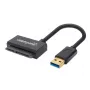 Manhattan adaptérový kábel USB-A na SATA 2,5 palca, 42 cm, konektor samec na konektor samec, 5 Gbit/s (USB 3.2 Gen1, známy aj ako USB 3.0), podporuje 48-bit LBA, SuperSpeed USB, záruka tri roky