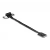 DeLOCK adaptér M.2 Key A+E na PCIe x1 NVMe zahnutý 20 cm kábel