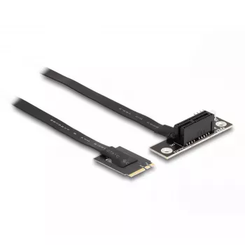 DeLOCK adaptér M.2 Key A+E na PCIe x1 NVMe zahnutý 20 cm kábel