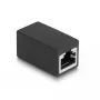DeLOCK adaptér RJ45 konektor samica na RJ45 konektor samica Cat.6 čierny
