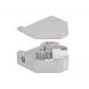 Keystone modul DELOCK 87163 — USB A na USB A, sivý/biely, 60,1×59,4×21,6 mm