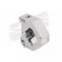 Keystone modul DELOCK 87163 — USB A na USB A, sivý/biely, 60,1×59,4×21,6 mm