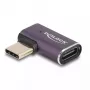 USB adaptér DeLOCK 60287 40 Gbit/s USB Type-C PD 3.1 240 W zahnutý