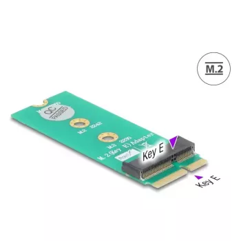 DeLOCK 64340 Interný M.2 adaptér hostiteľské rozhranie M.2 konektor samec