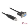 DeLOCK 67381 USB 2.0 na RS-232 DB9 sériový adaptér 0,5 m