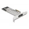 DeLOCK Mobile Rack PCI Express karta pre 1 x M.2 NVMe SSD Low Profile