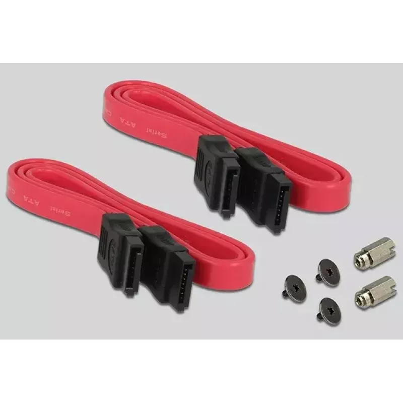 Adaptér DeLOCK 2x 67-pin M.2 Key B - 2x SATA 7-pin