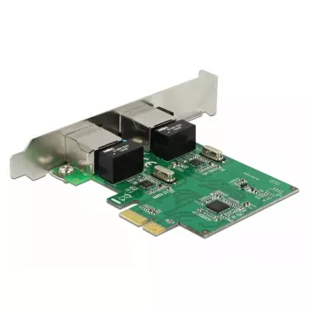 DeLOCK 89999 karta PCI Express x1 Dual Gigabit LAN, 2x RJ45, RTL8111