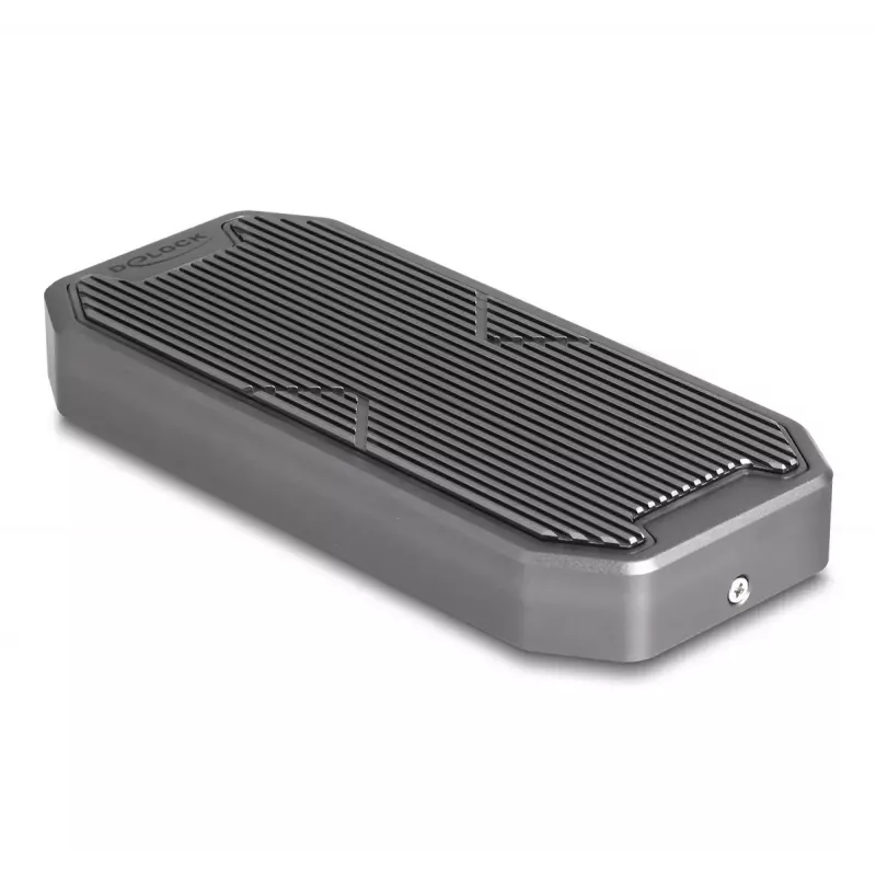 SSD puzdro DeLOCK 42015 sivé M.2 20 Gbit/s USB Type-C