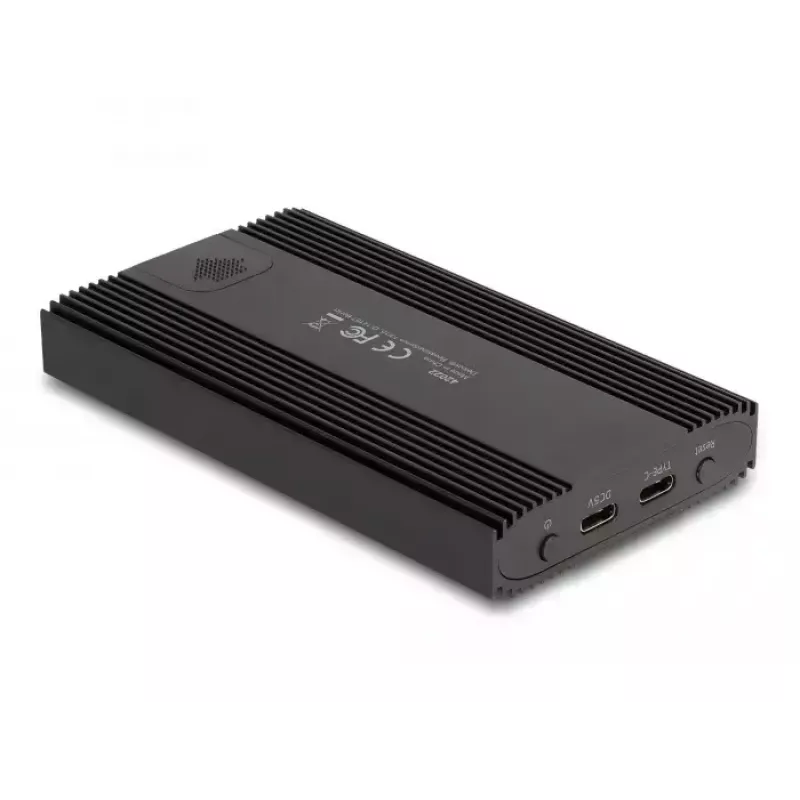 SSD puzdro DeLOCK 42022 Externé puzdro USB 20 Gbps pre 2 x M.2 NVMe PCIe SSD