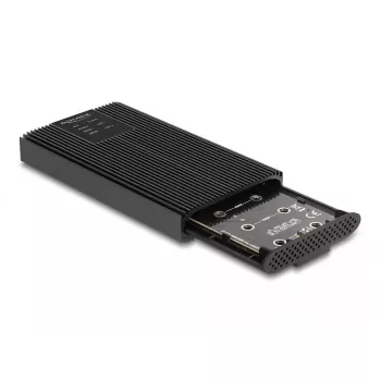 SSD puzdro DeLOCK 42022 Externé puzdro USB 20 Gbps pre 2 x M.2 NVMe PCIe SSD