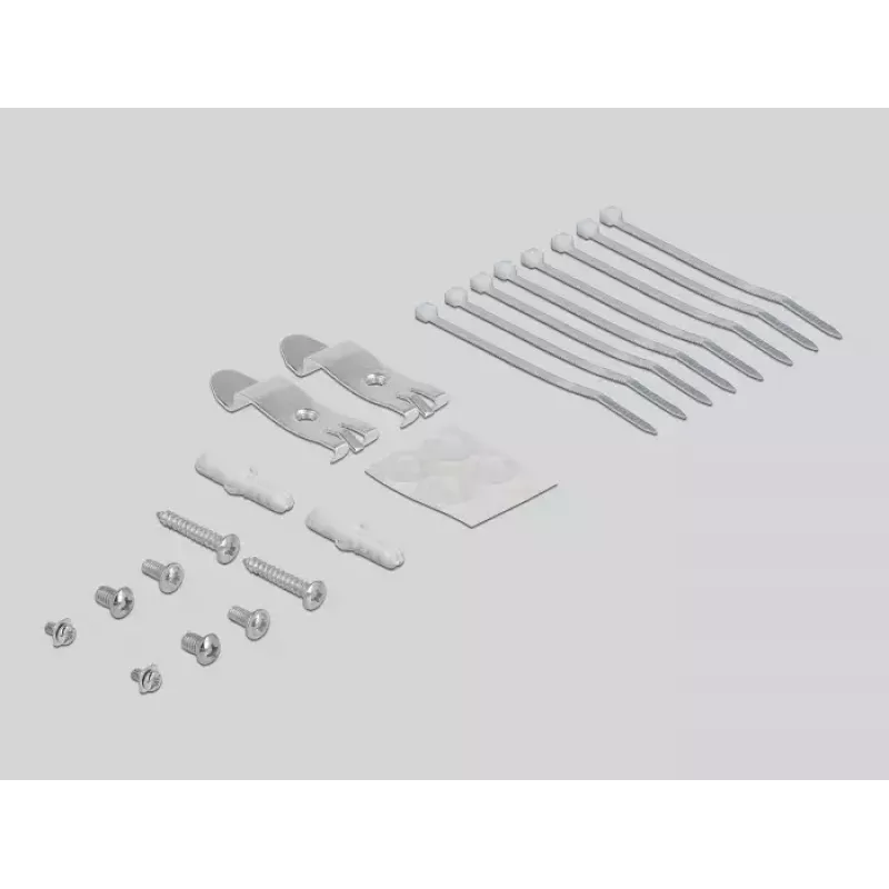 Keystone patch panel DeLOCK 43413 8 port čierny