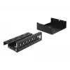 Keystone patch panel DeLOCK 43413 8 port čierny