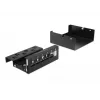 Patch panel DeLOCK Keystone 6 port čierny