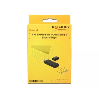 Sieťová karta DeLOCK 12463 WLAN 867 Mbit/s